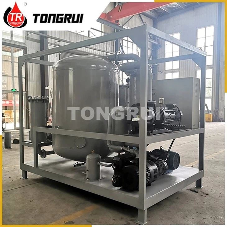 portable transformer oil filtration machine